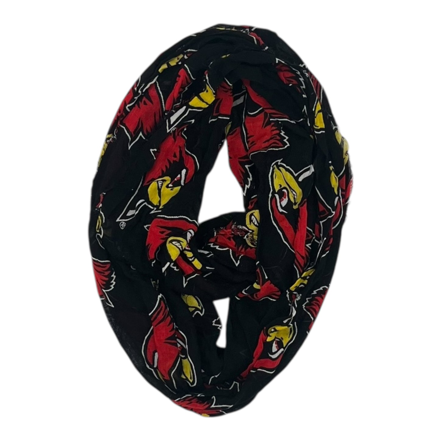 SCARF INFINITY by CLOTHES MENTOR In BLACK & RED