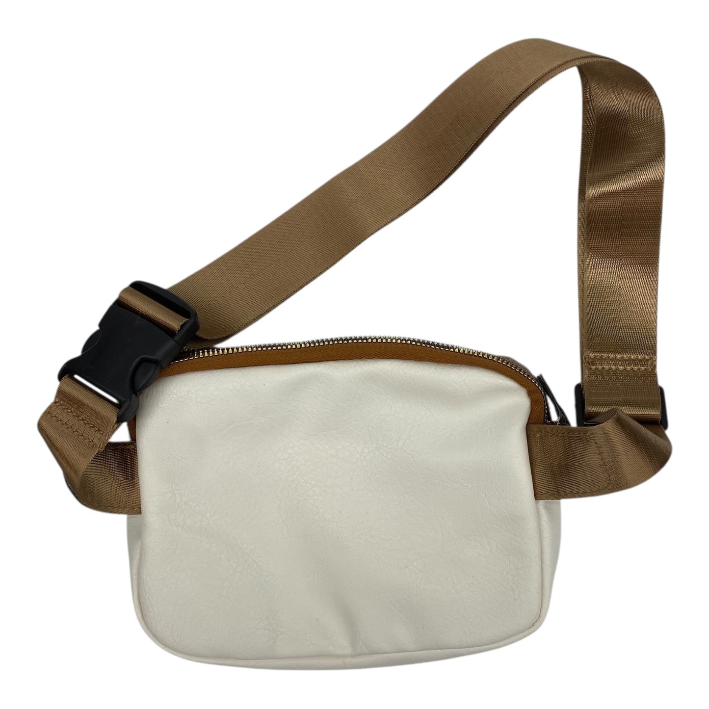 Belt Bag By Cme In Cream, Size:Small