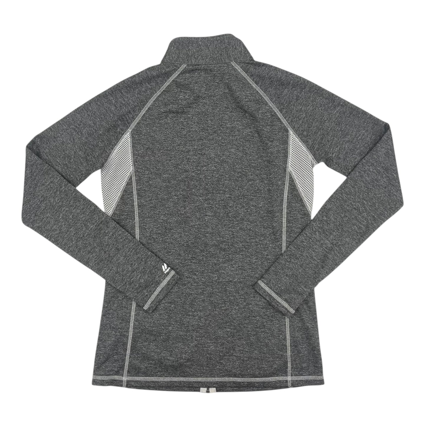 Athletic Jacket By Majestic In Grey, Size:M