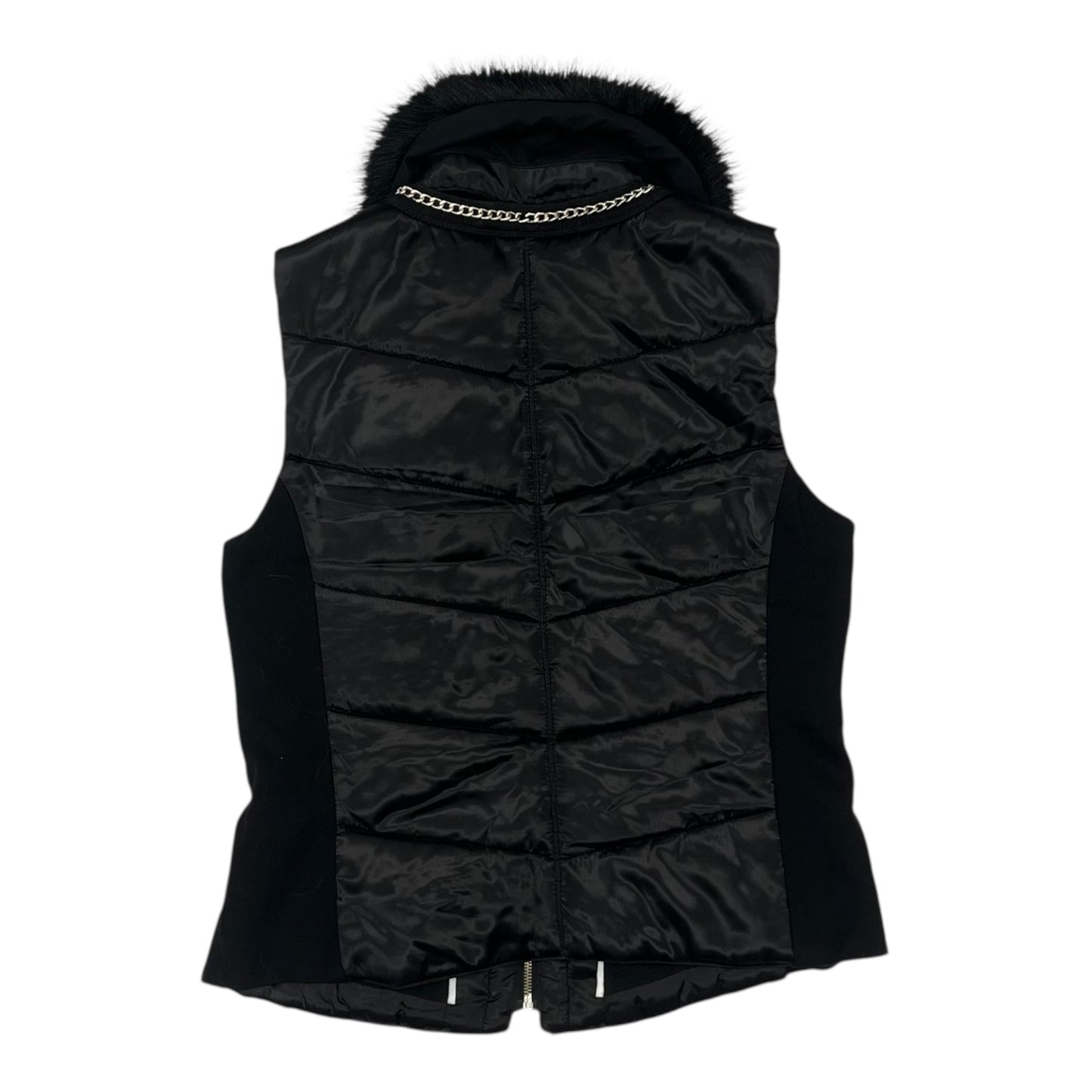 Vest Puffer & Quilted By White House Black Market In Black, Size:M