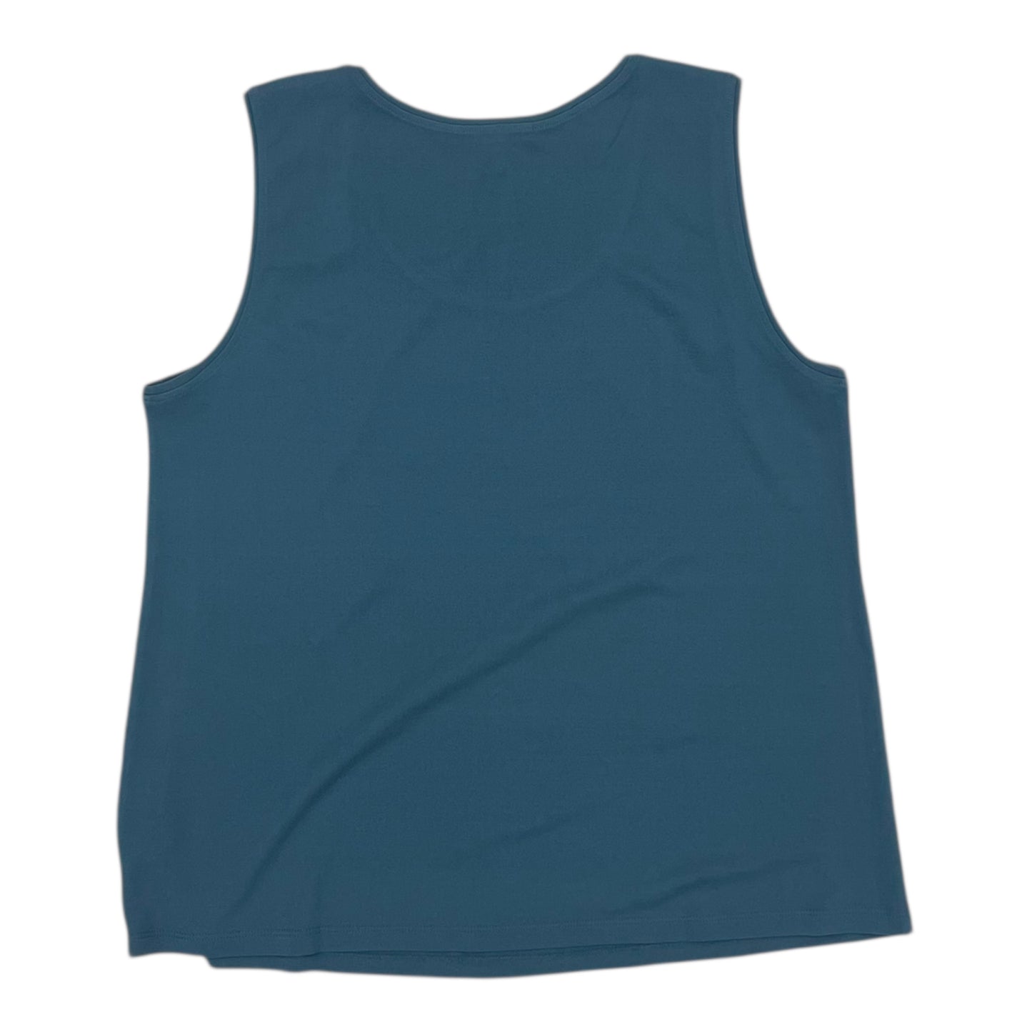 Tank Top By Eileen Fisher In Teal, Size:M