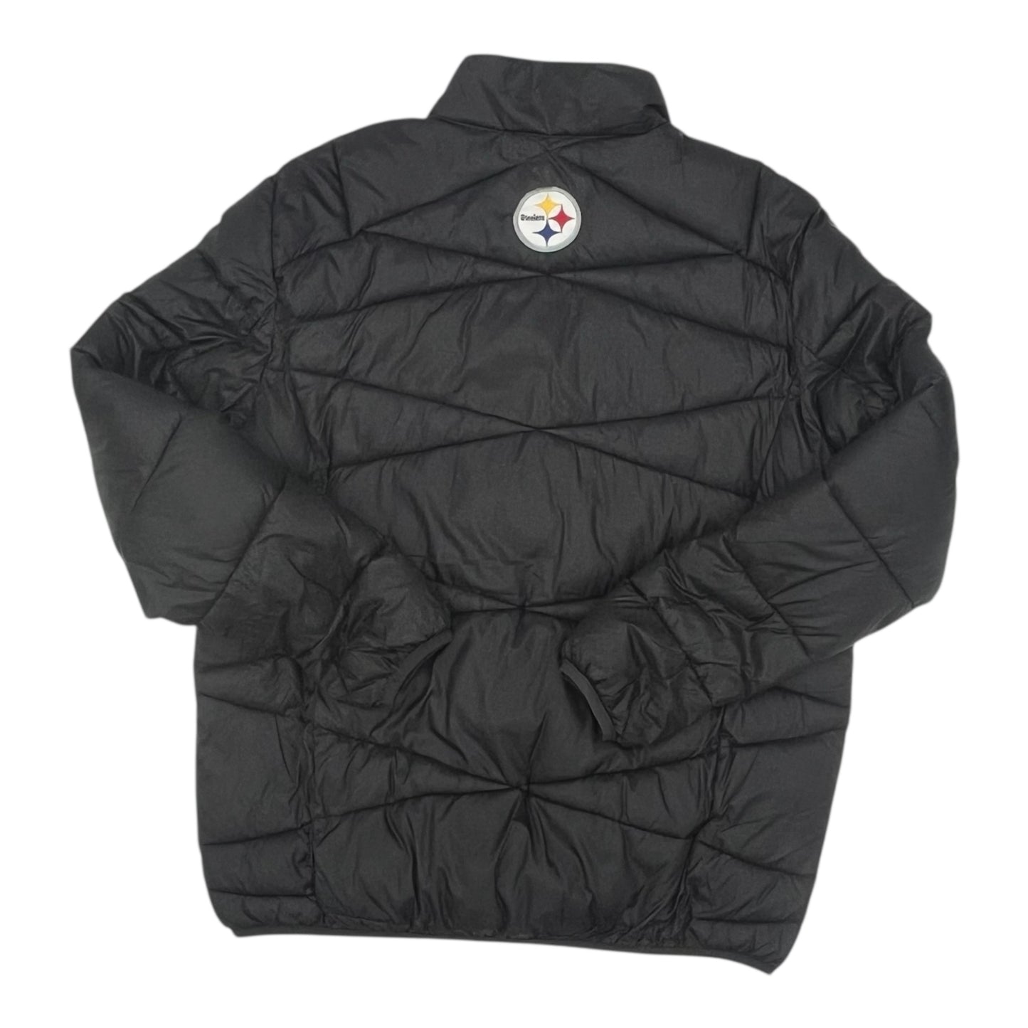 Athletic Jacket By Nfl In Black, Size:Xl
