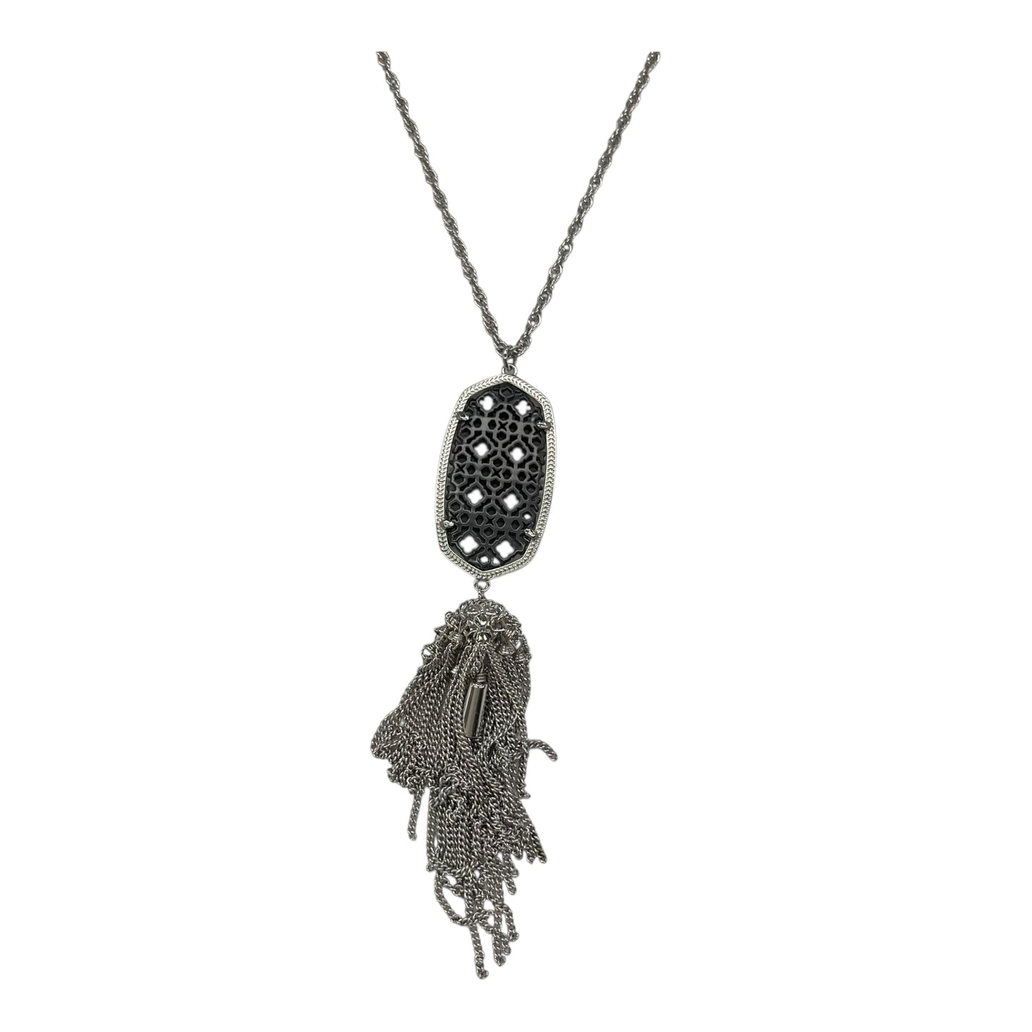 Necklace Pendant By Kendra Scott In Silver