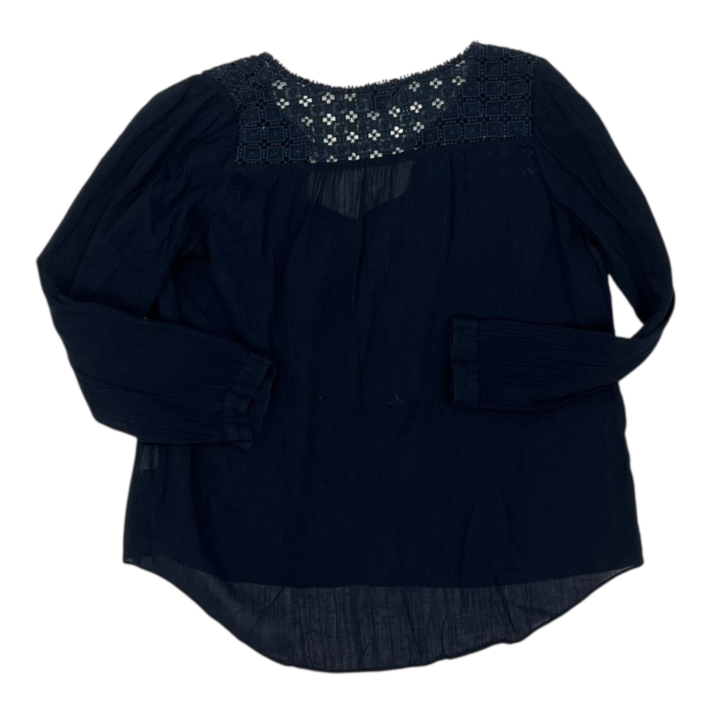 Top Ls By J. Crew In Navy, Size:M