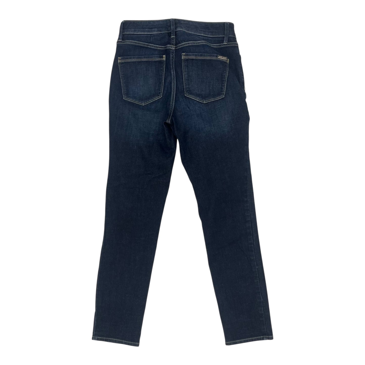 Jeans Skinny By White And Warren In Blue Denim, Size:2