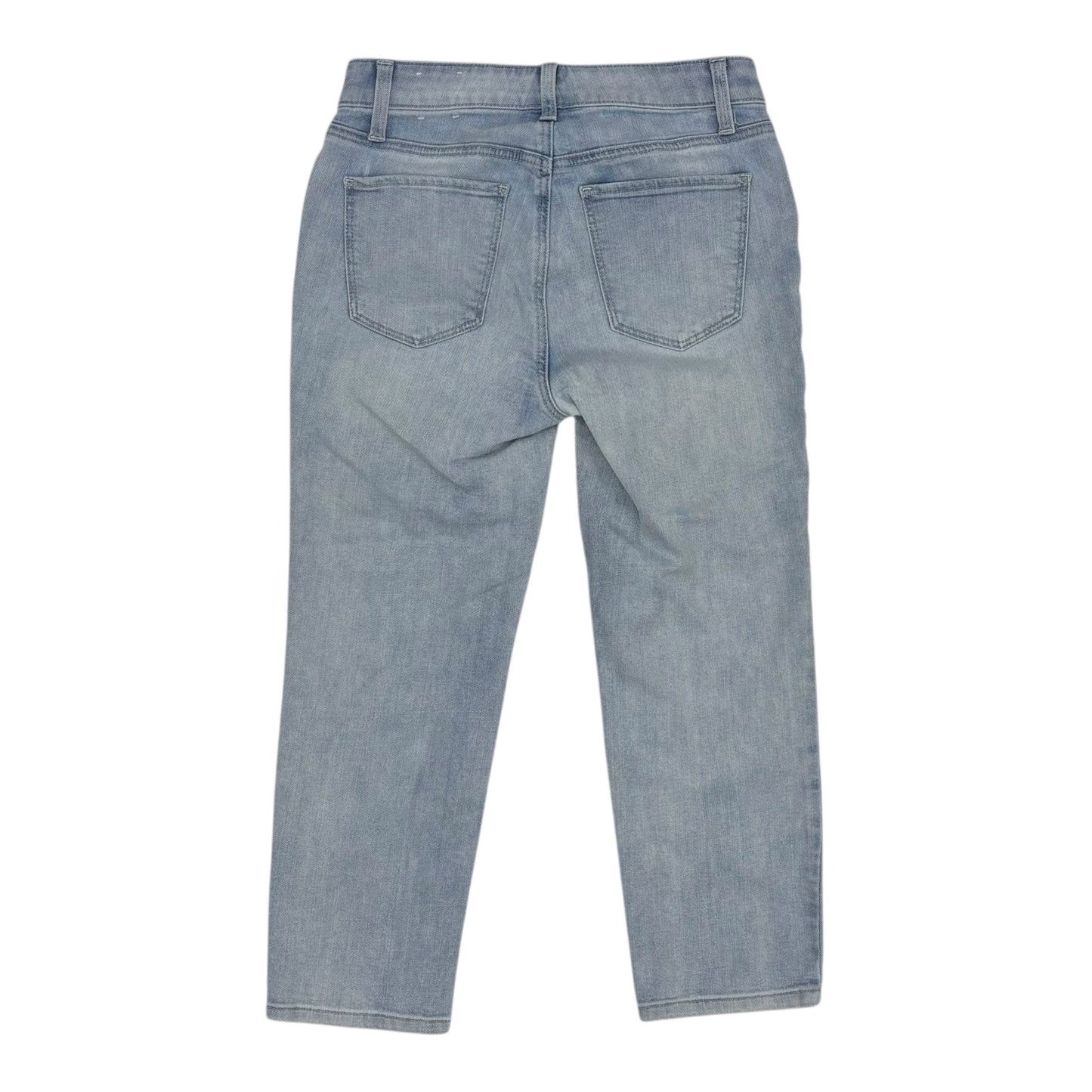 Jeans Cropped By Talbots In Blue Denim, Size:2P