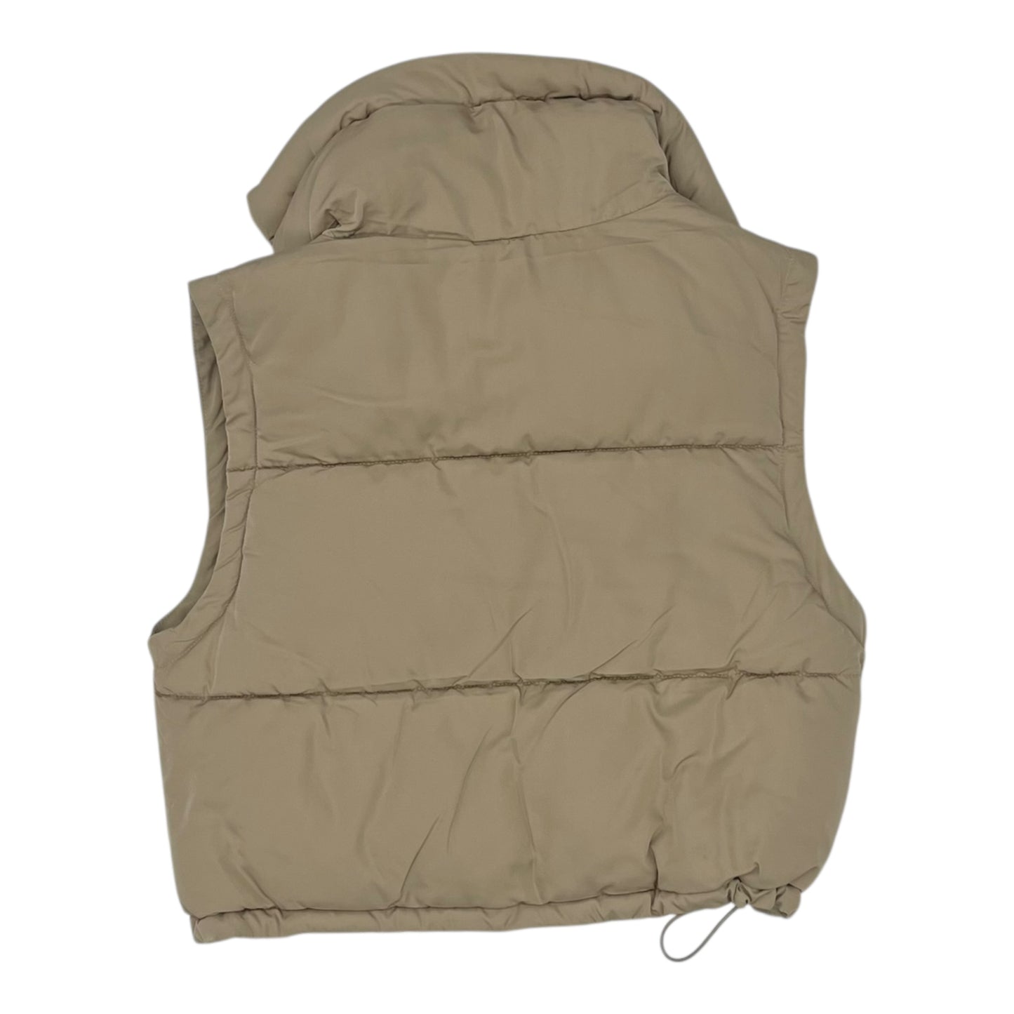 Vest Puffer & Quilted By Thread And Supply In Tan, Size:Xs