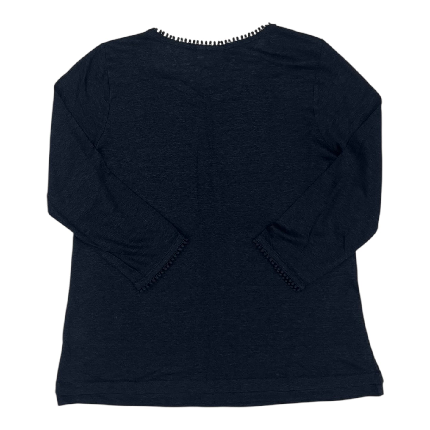 Top 3/4 Sleeve By J. Jill In Navy, Size:S