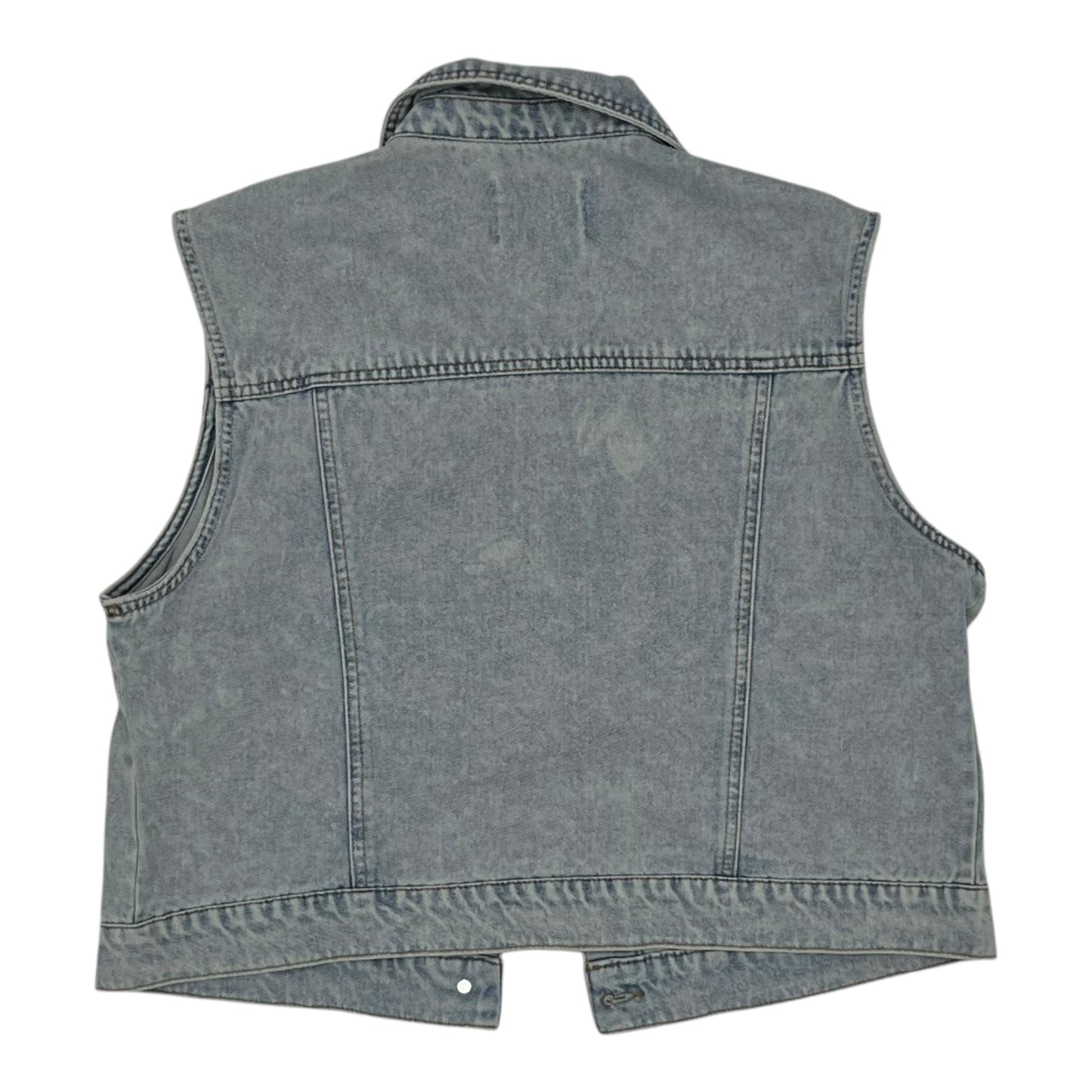 Vest Other By Ci Sono In Blue Denim, Size:Xl