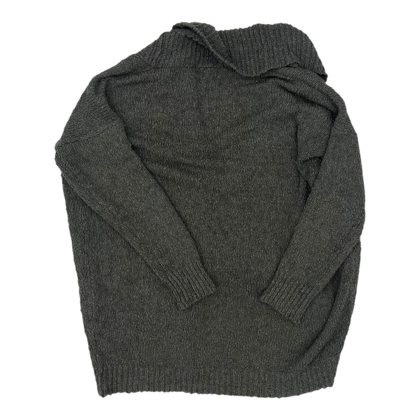 Sweater Cardigan By Very J In Green, Size:M