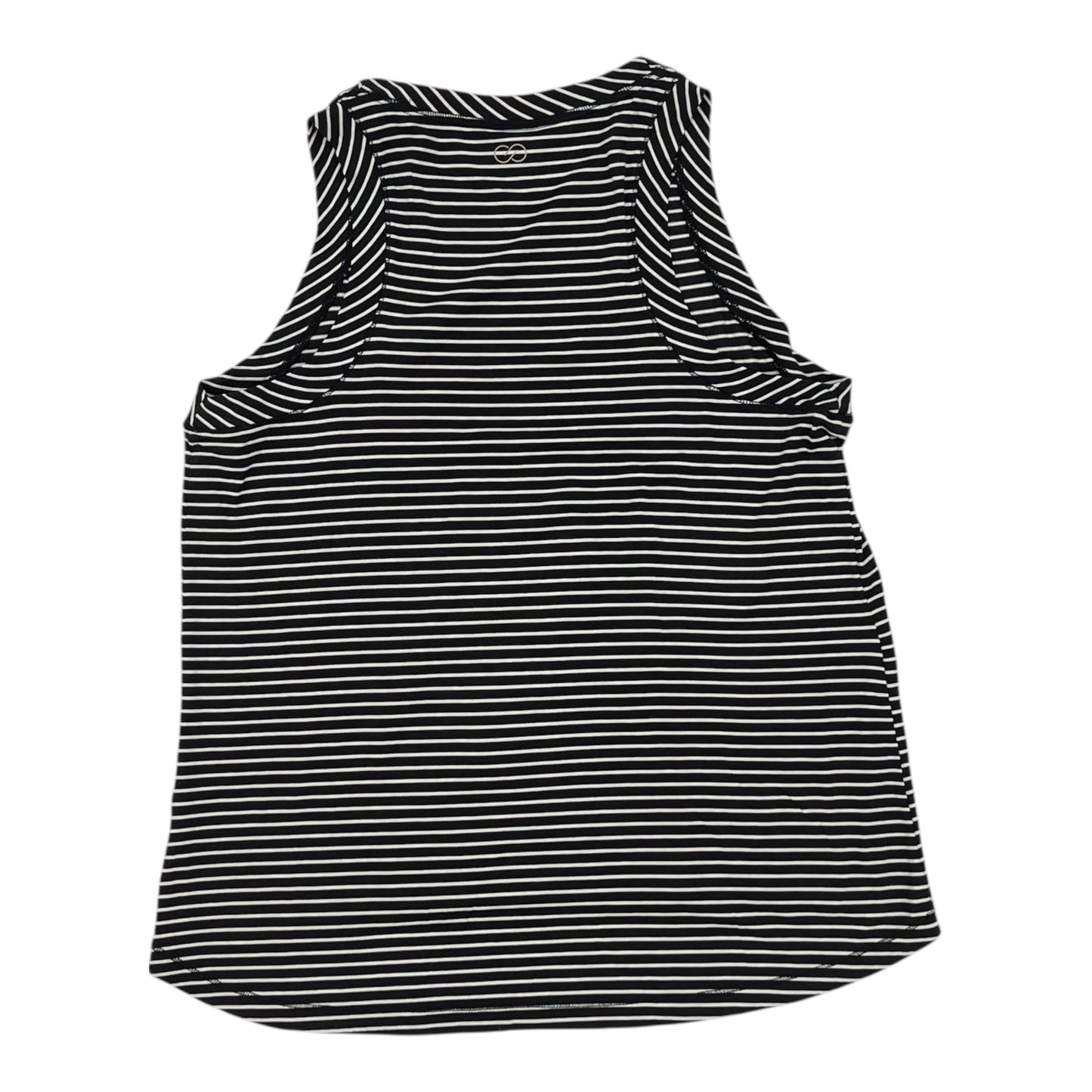 Athletic Tank Top By Calia In Black & White, Size:L