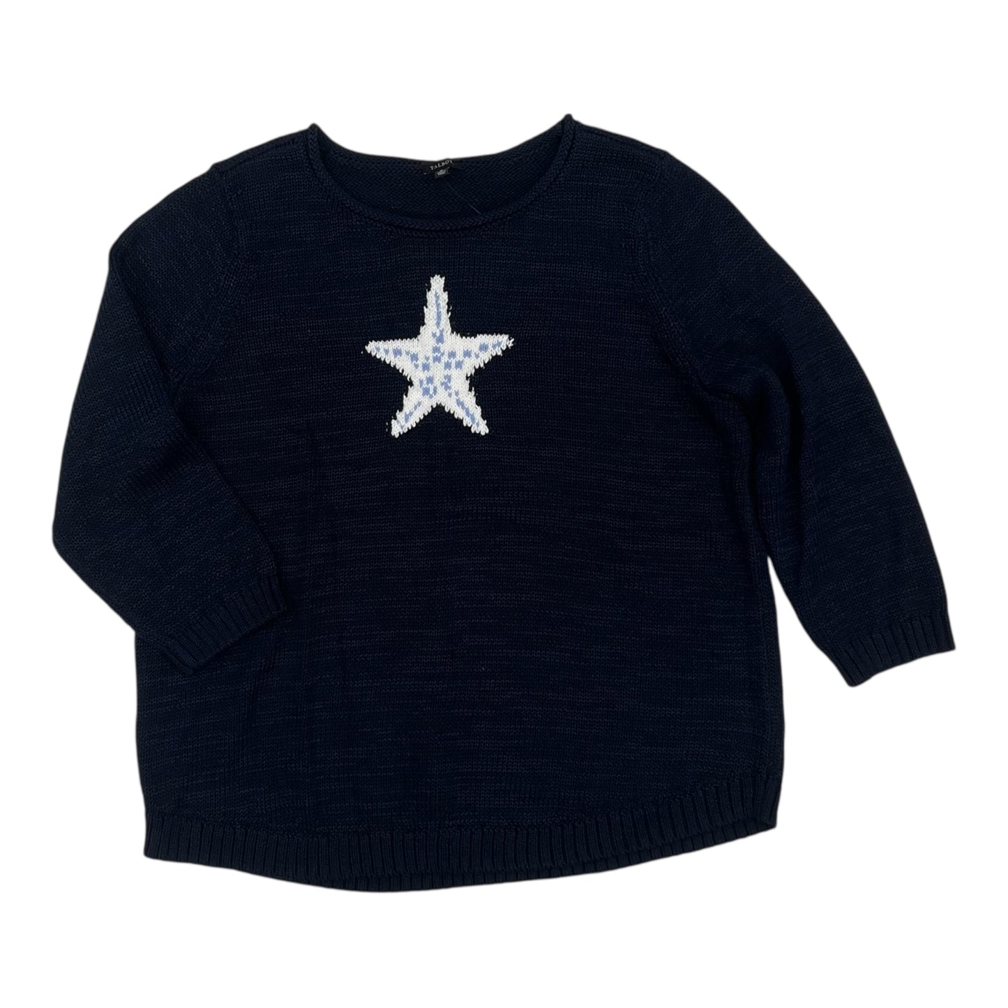 Sweater By Talbots In Navy, Size:Xl