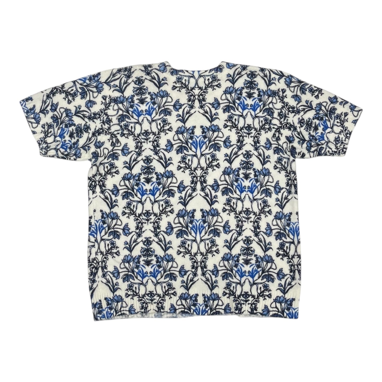 Sweater Ss By Cece In Blue & White, Size:L