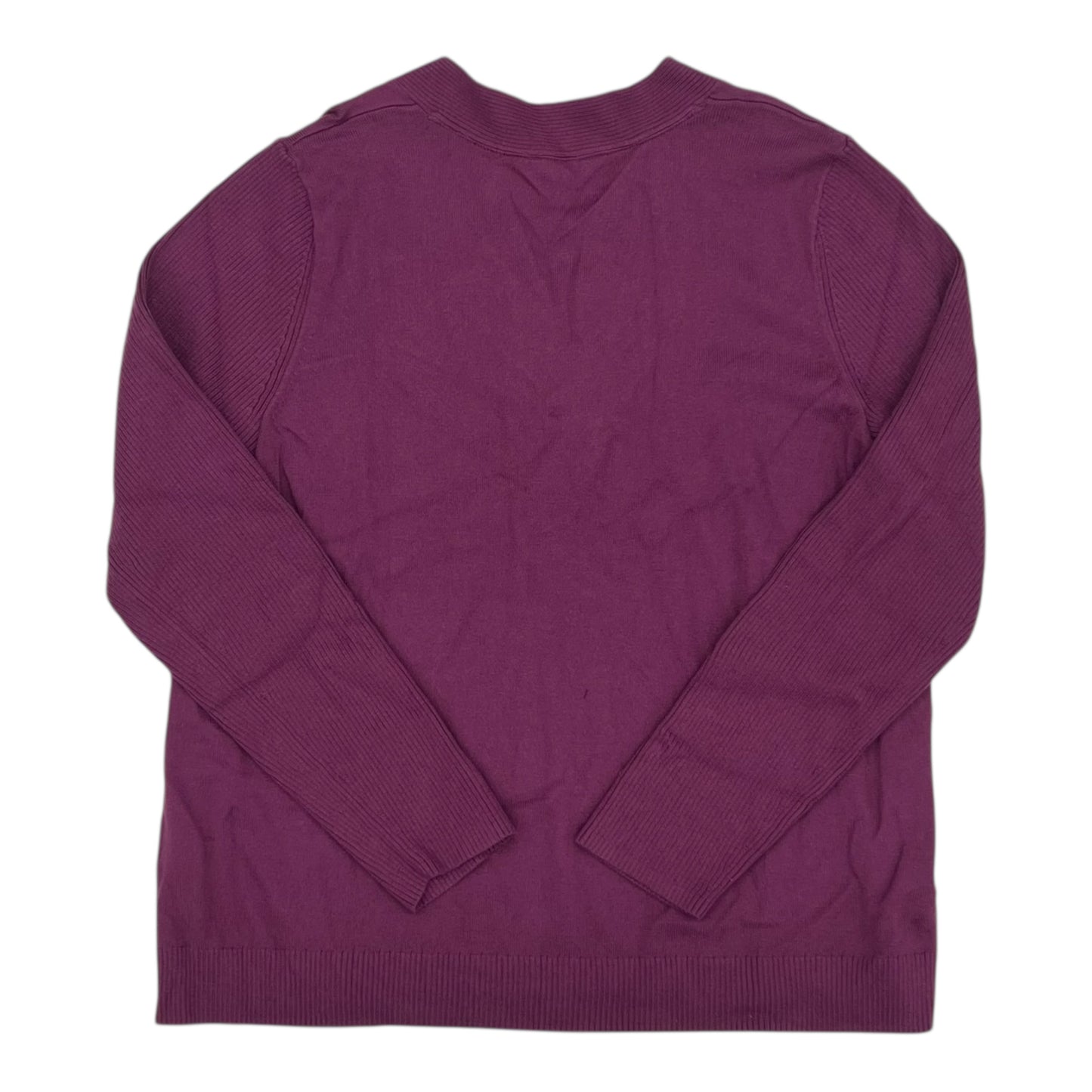 Sweater By J. Jill In Purple, Size:L