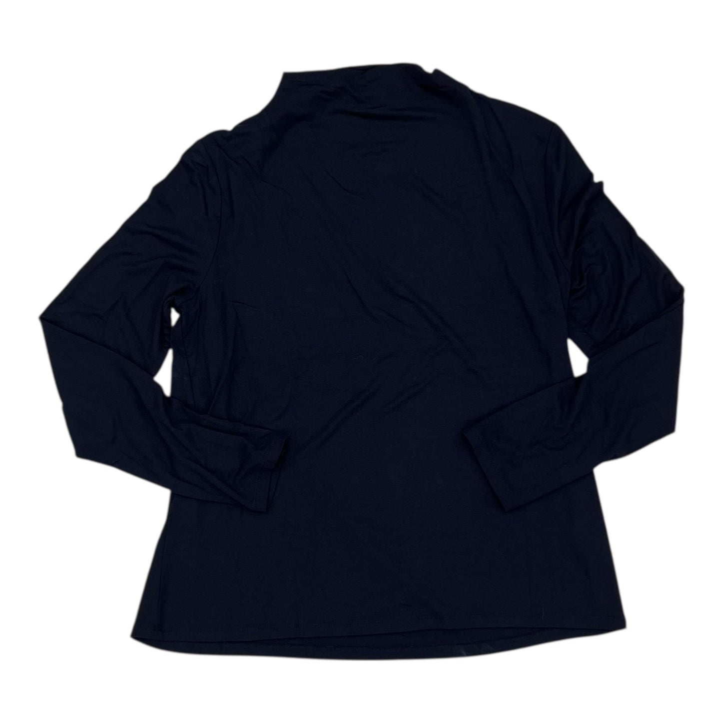 Blouse Ls By Ann Taylor In Blue, Size:L
