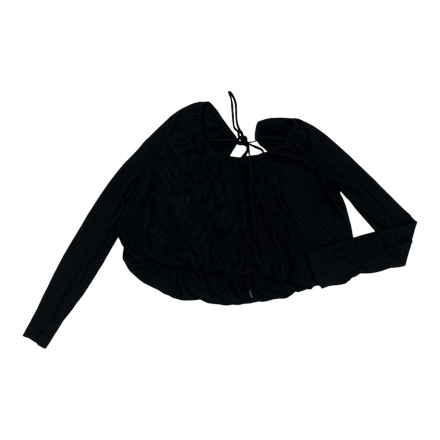 Blouse Ls By Free People In Black, Size:S