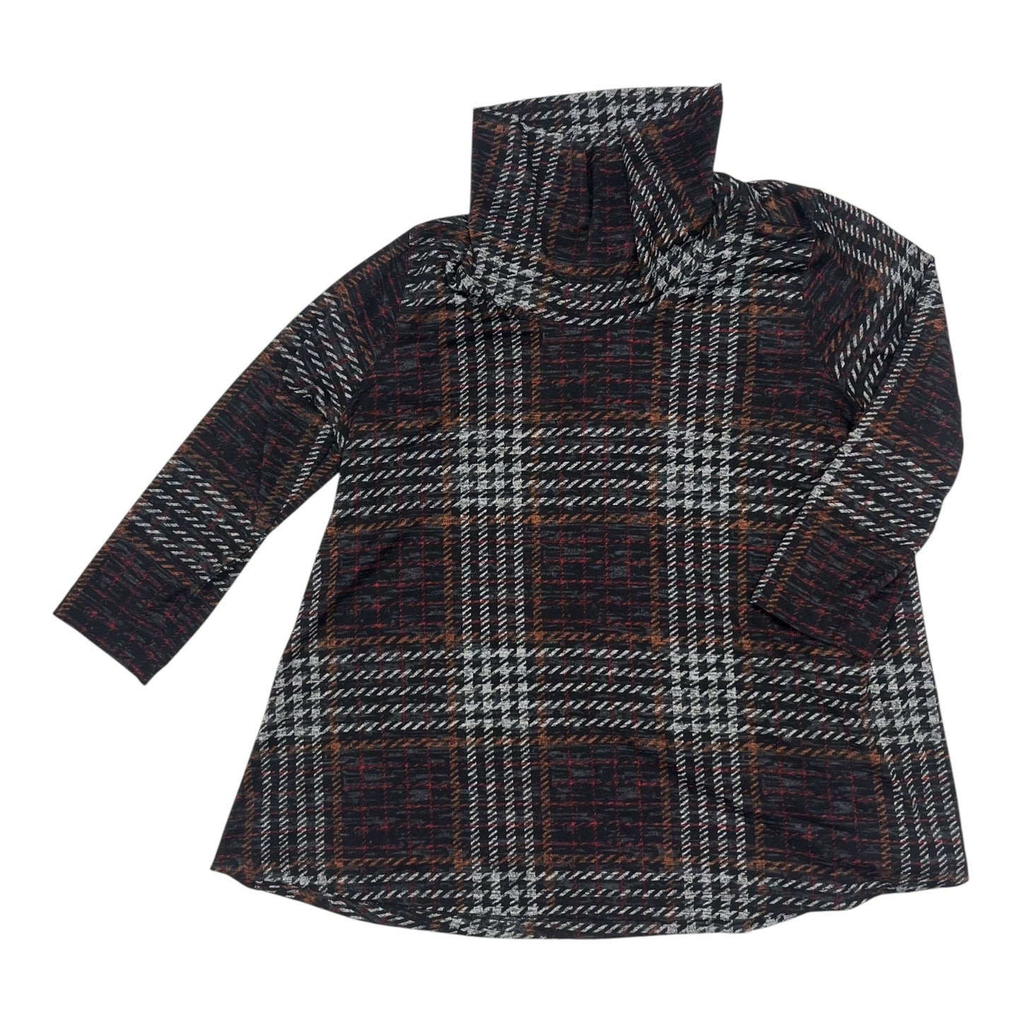 Top Ls By John Mark In Black, Size:1X