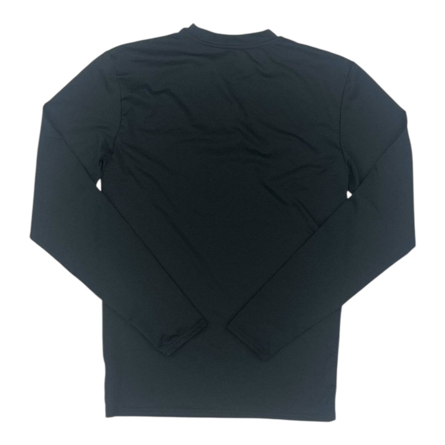 Athletic Top Ls Crewneck By Champion In Black, Size:M