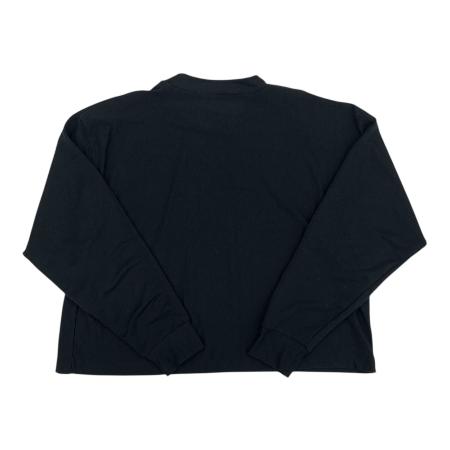 Athletic Top Ls Crewneck By Under Armour In Black, Size:L