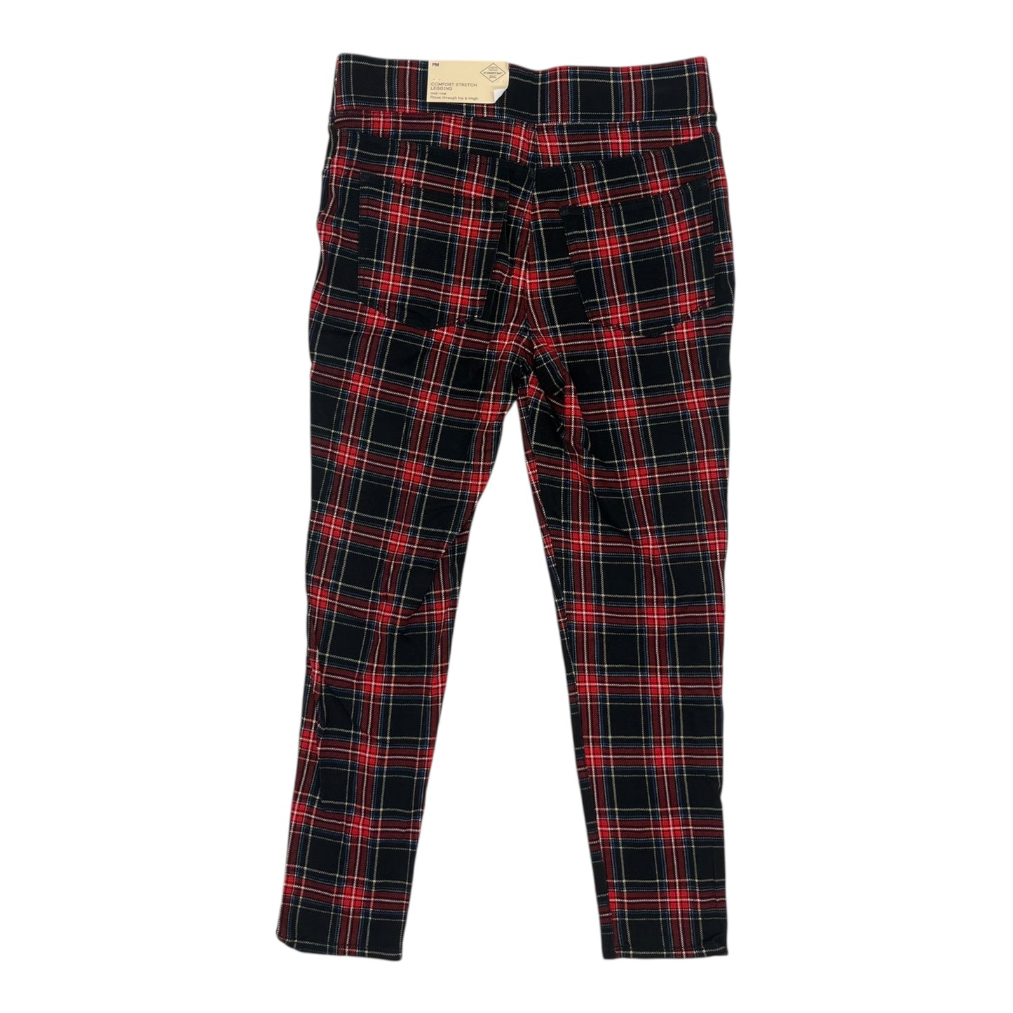 Pants Leggings By St Johns Bay In Plaid Pattern, Size:Mp