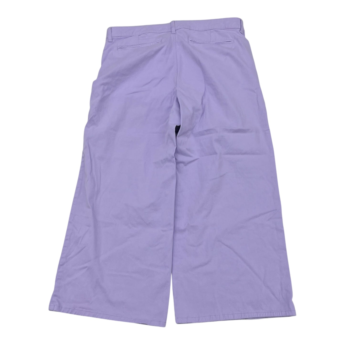 Pants Wide Leg By St Johns Bay In Purple, Size:18