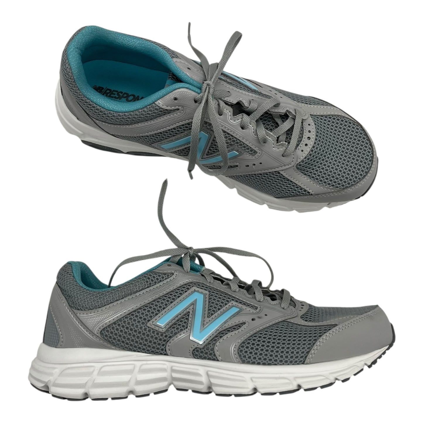Shoes Athletic By New Balance In Grey, Size:11