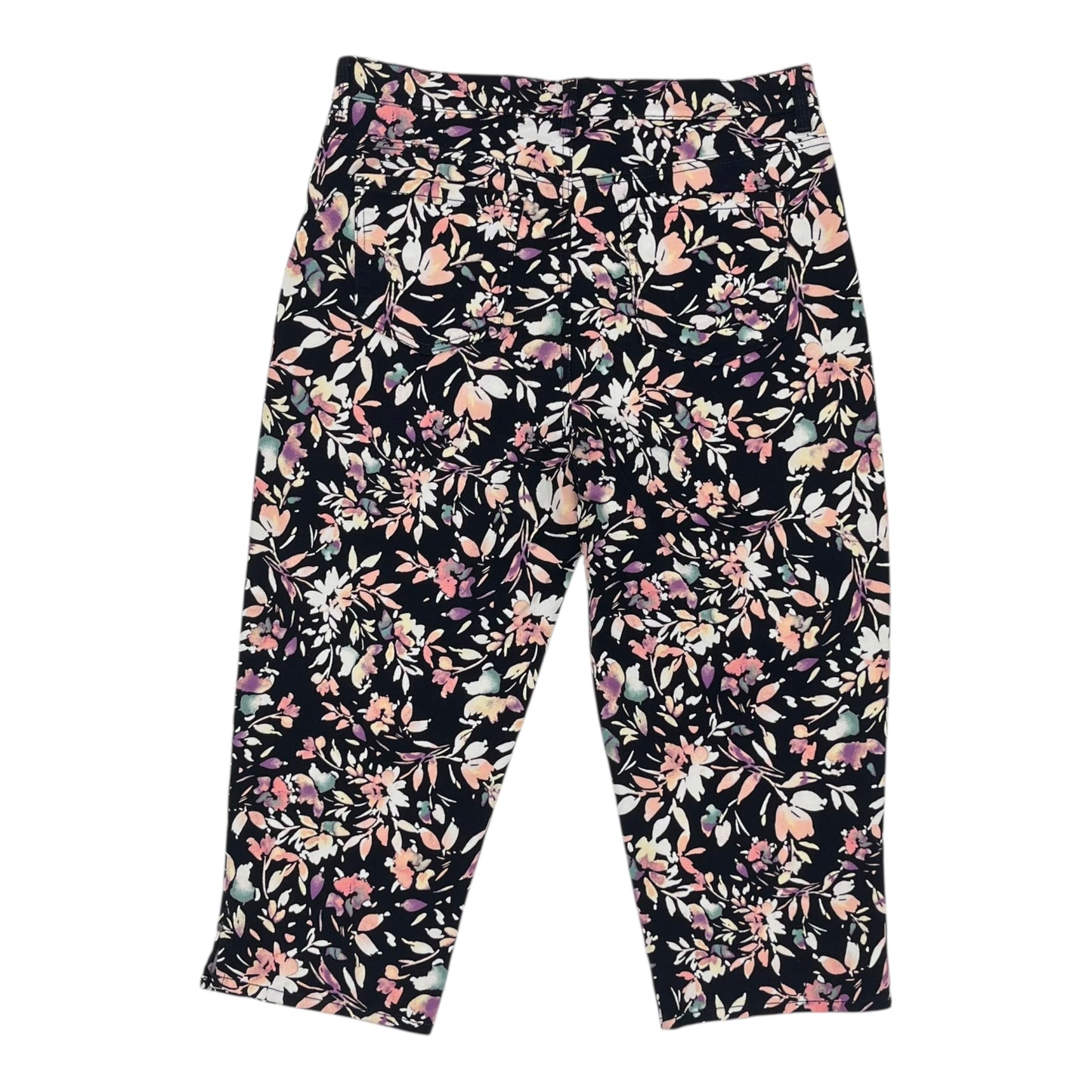 Pants Cropped By Gloria Vanderbilt In Navy, Size:12