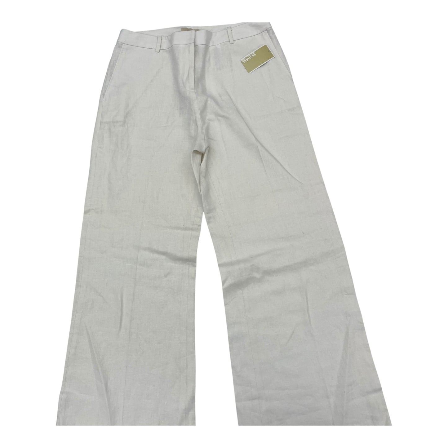 Pants Designer By Michael Kors In White, Size:10