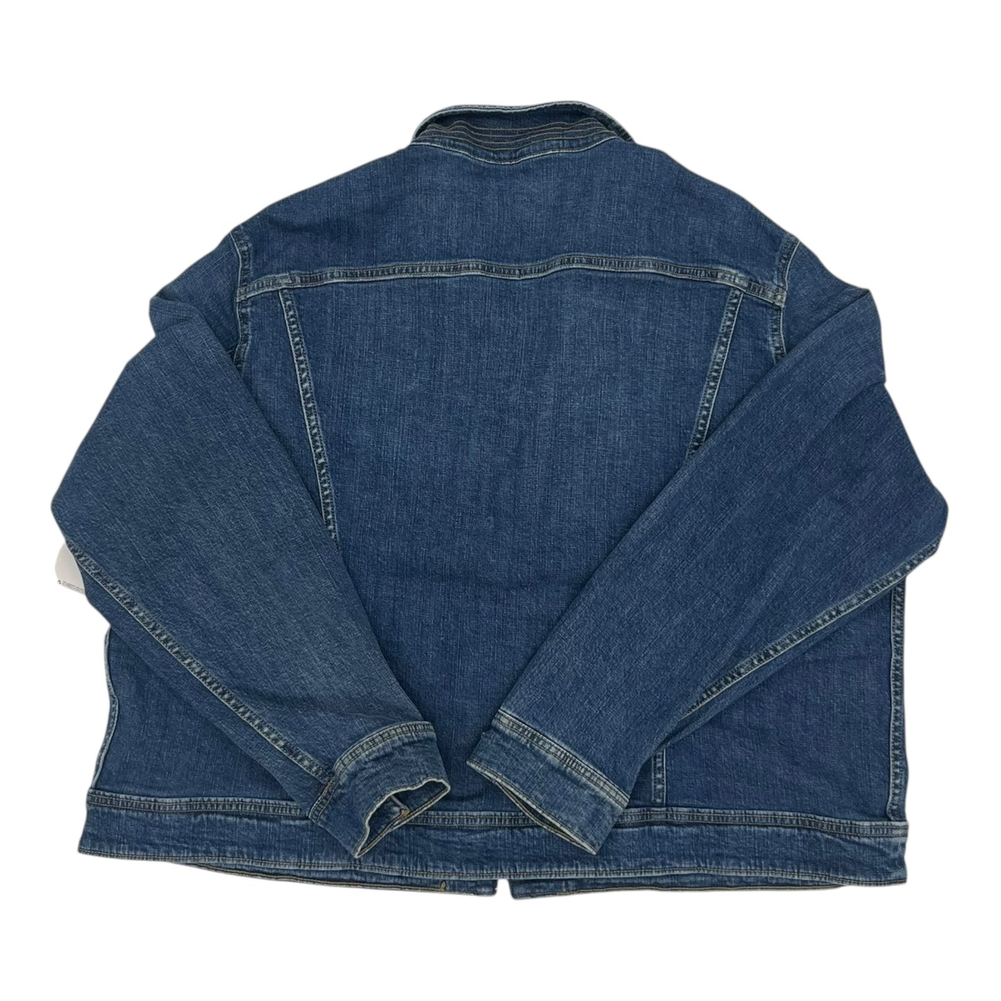Jacket Denim By Lee In Blue Denim, Size:3X