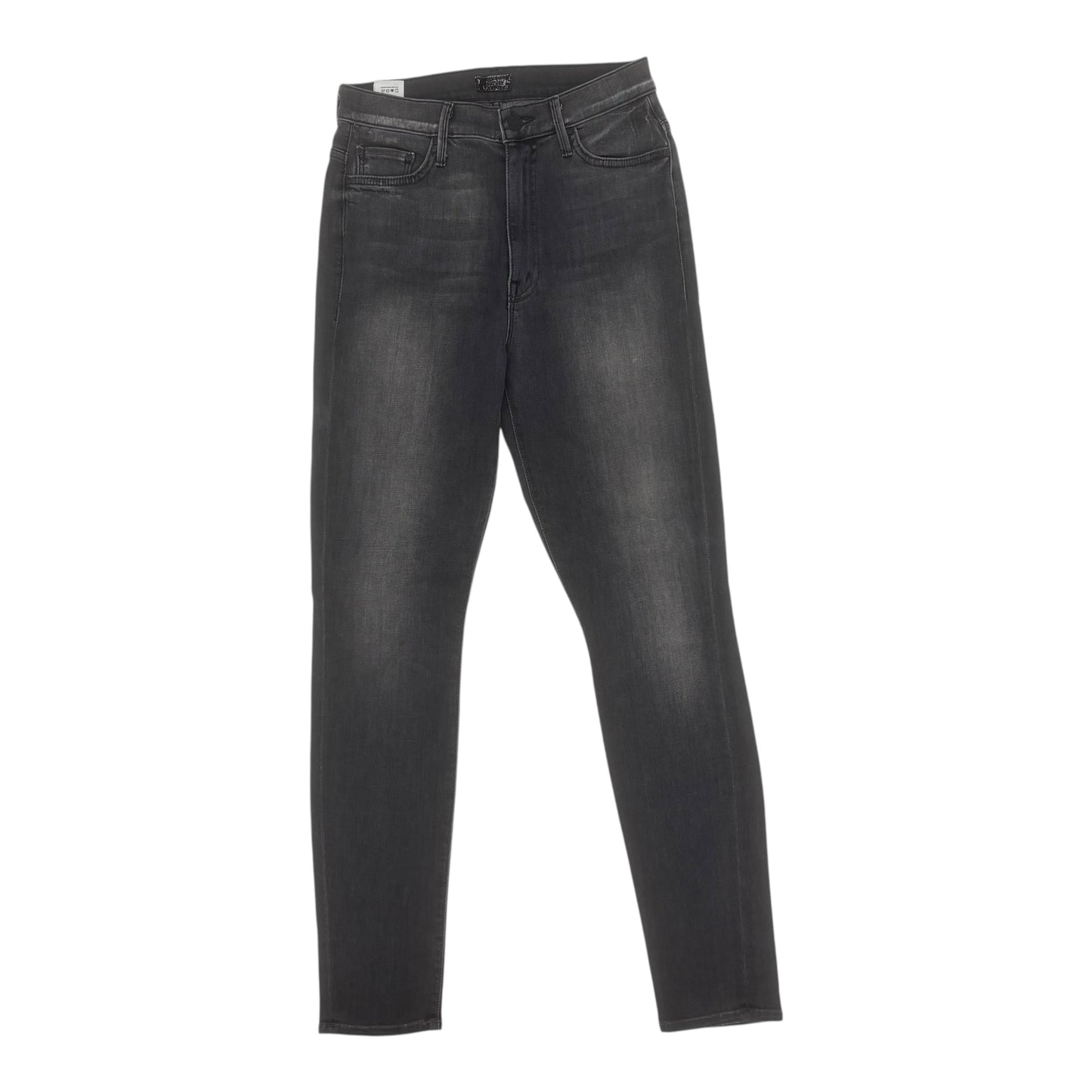 Jeans Skinny By Mother In Grey Denim, Size:6