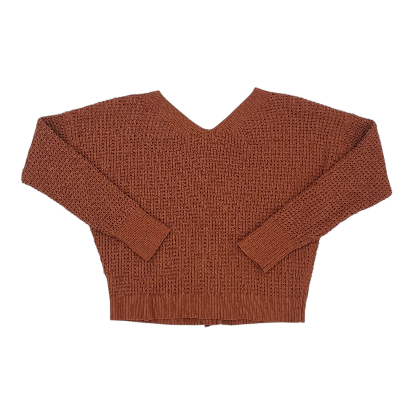 Sweater Cardigan By Moon And Madison In Brown, Size:M