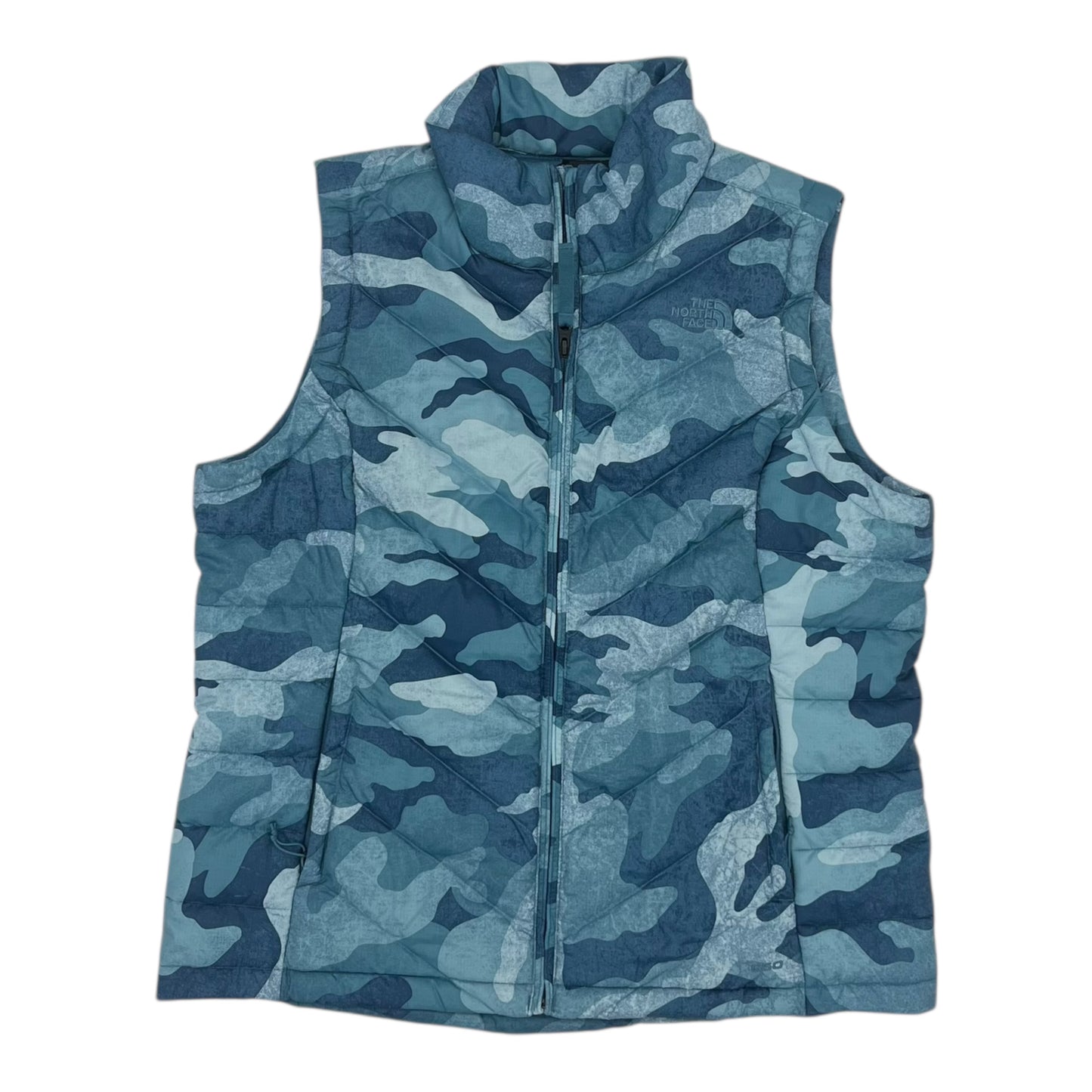 Vest Puffer & Quilted By The North Face In Blue, Size:Xl