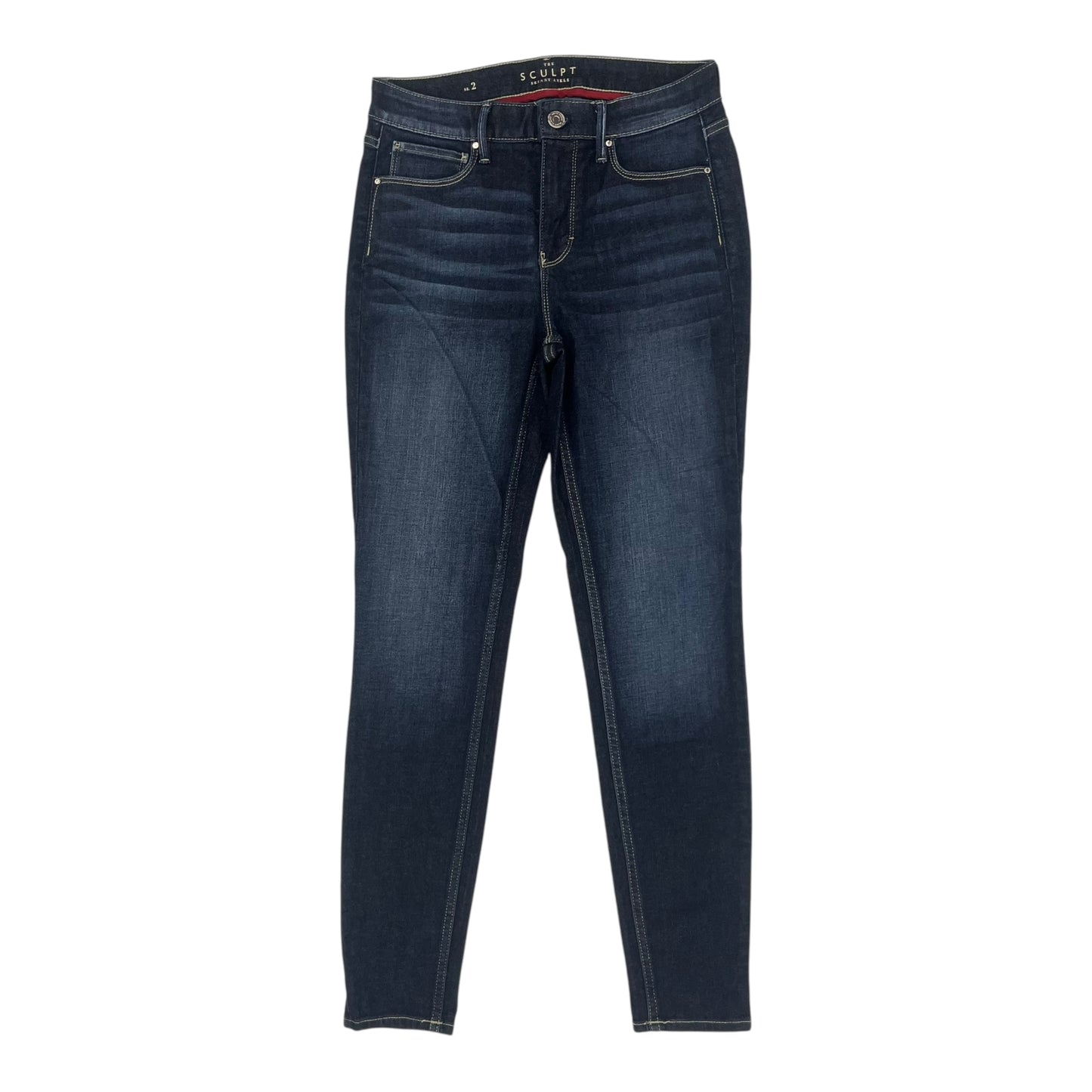 Jeans Skinny By White House Black Market In Blue Denim, Size:2