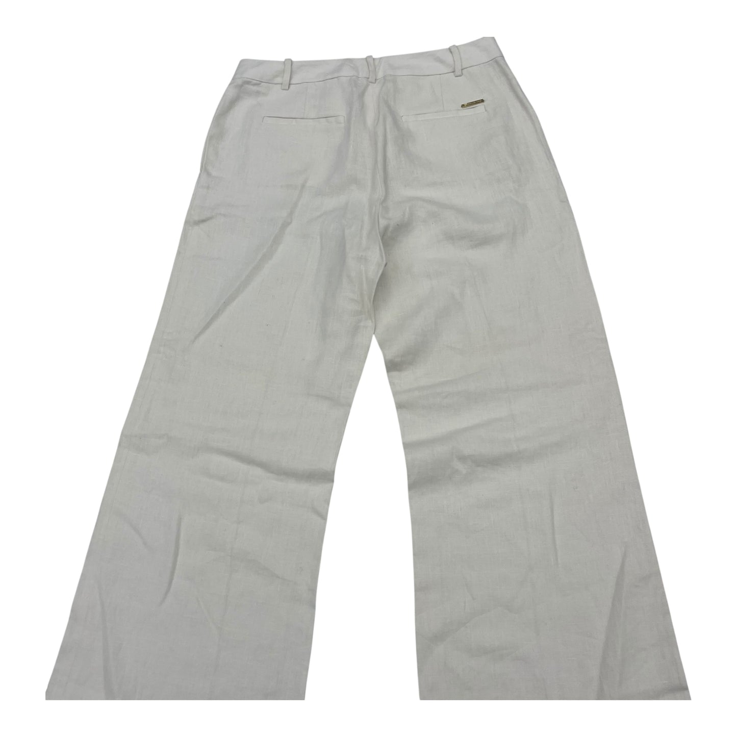 Pants Designer By Michael Kors In White, Size:10