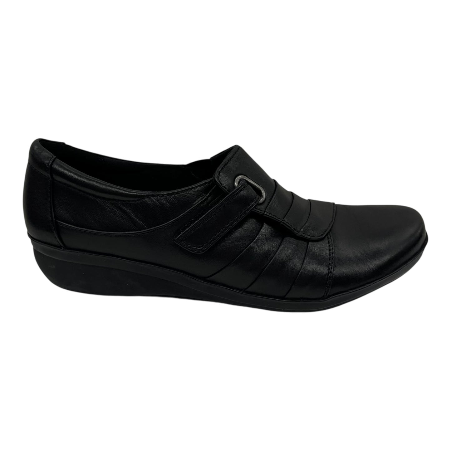 Shoes Flats By Clarks In Black, Size:8.5