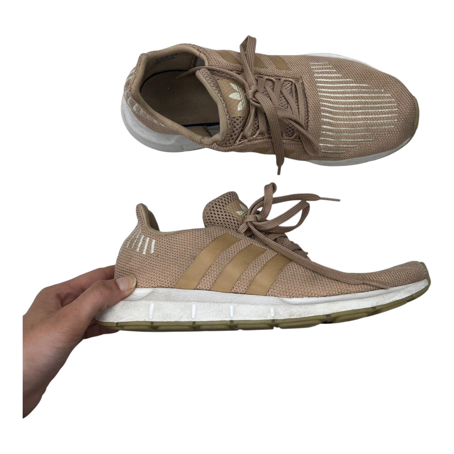 Shoes Athletic By Adidas In Tan, Size:8