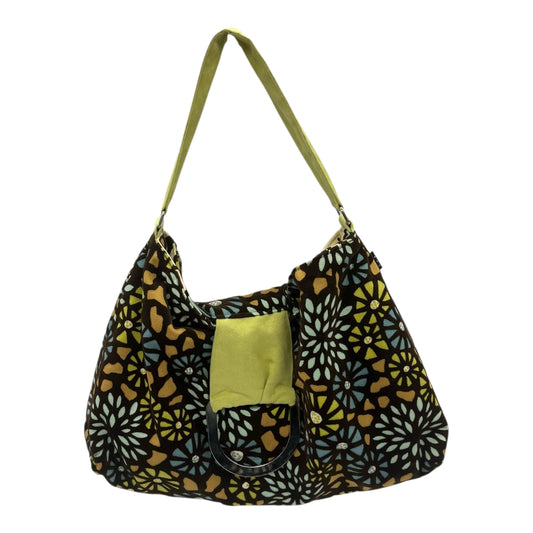 Handbag By Clothes Mentor In Floral Print, Size:Medium