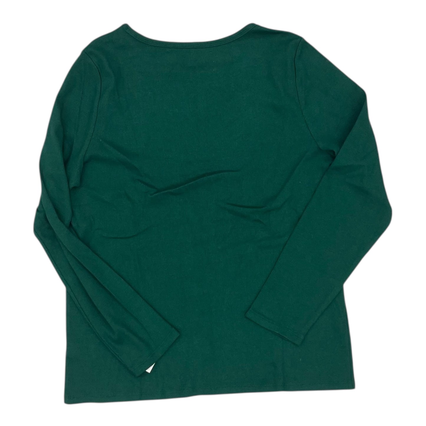 Top Ls By Talbots In Green, Size:1X