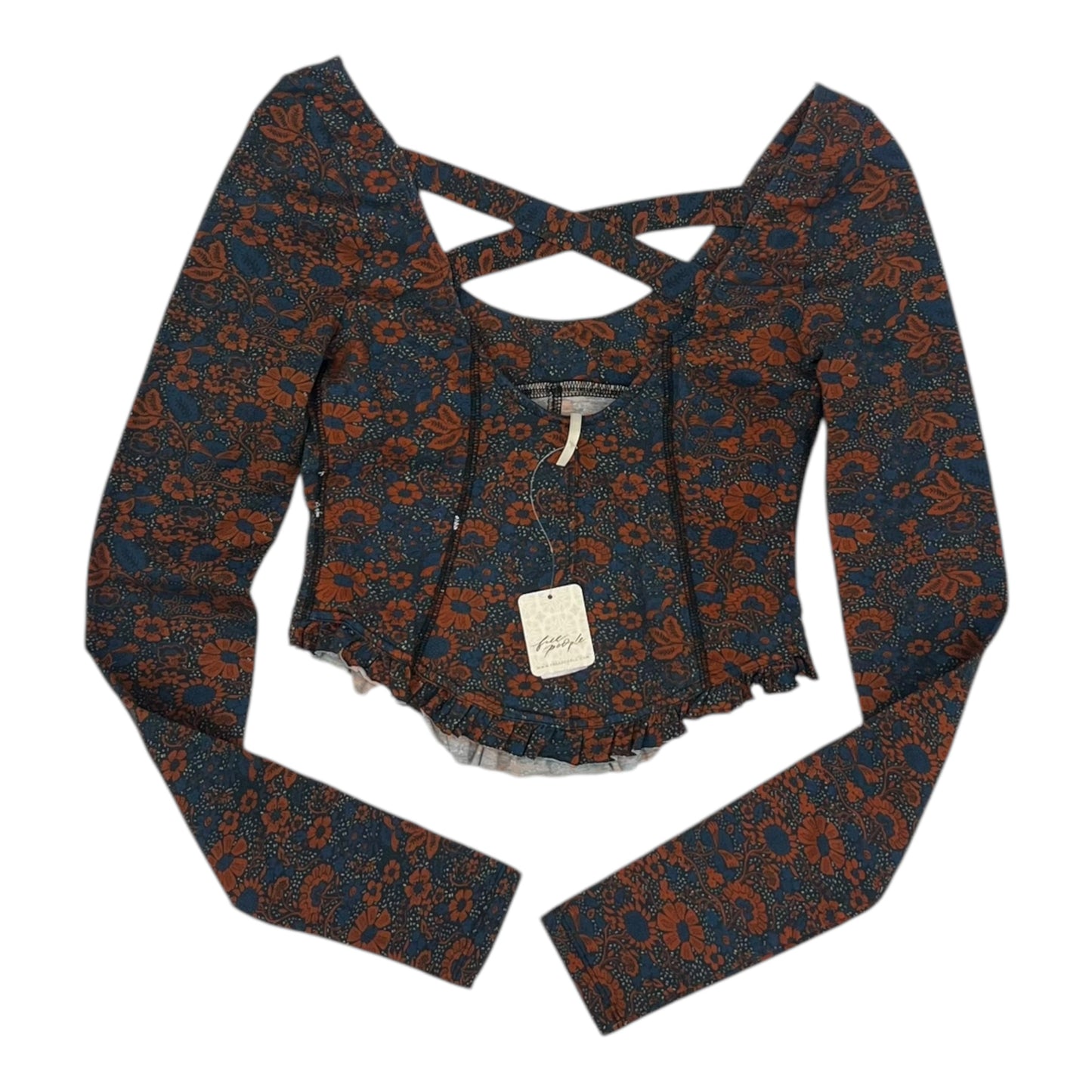 Top Ls By Free People In Blue, Size:S