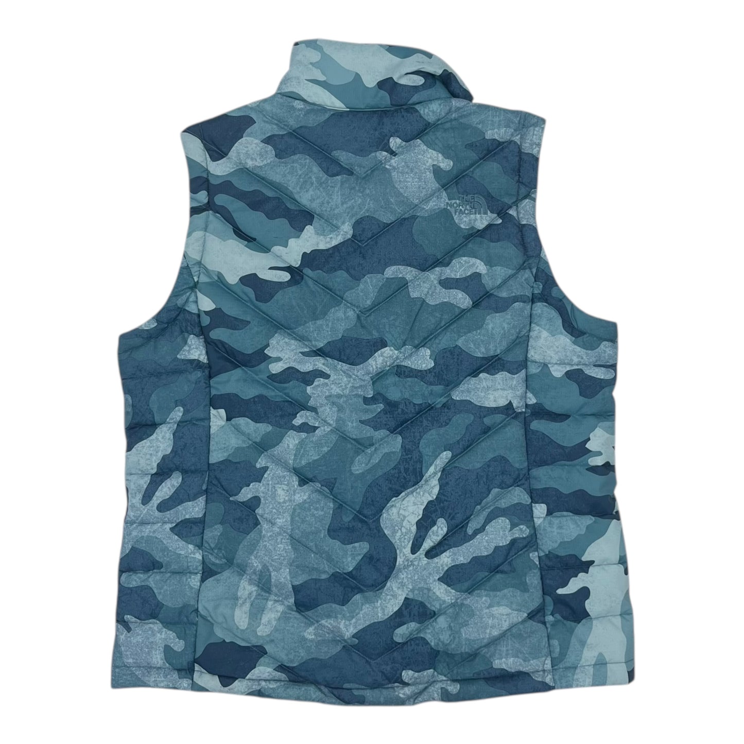 Vest Puffer & Quilted By The North Face In Blue, Size:Xl