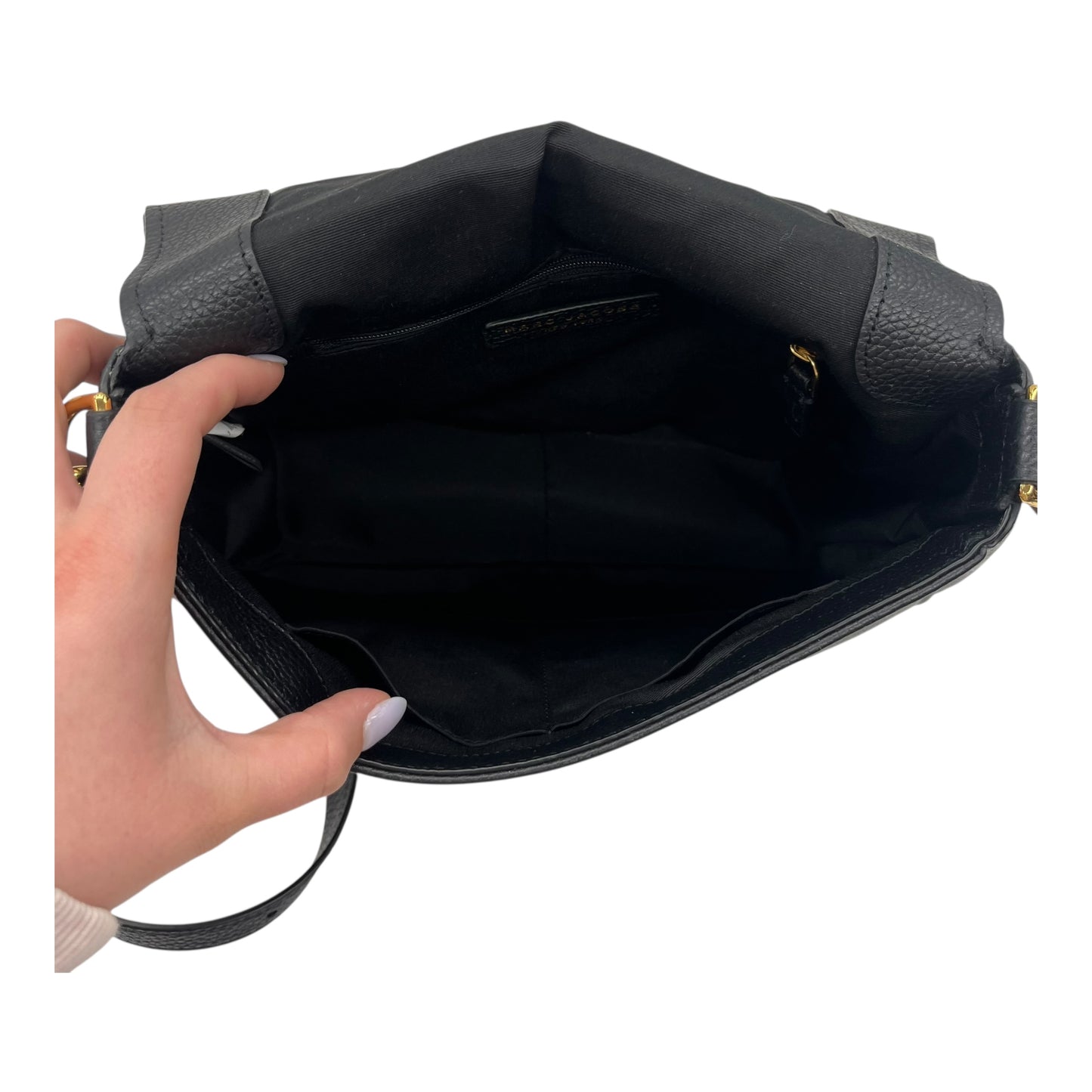 Crossbody Designer By Marc Jacobs In Black, Size:Large