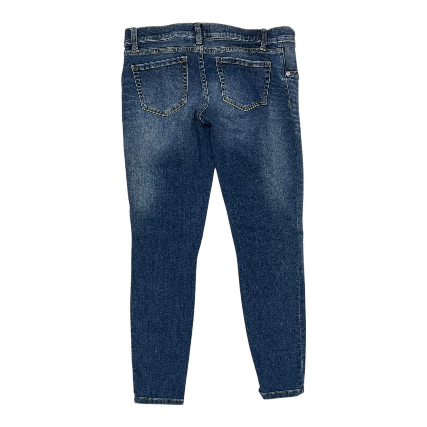 Mat Jeans By Liz Lange In Blue Denim, Size:4
