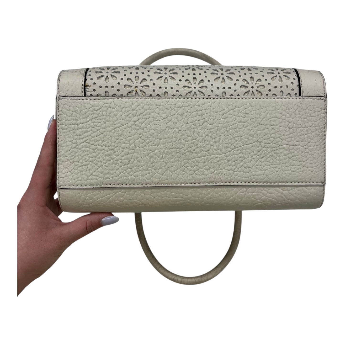 Handbag Designer By Kate Spade In Tan, Size:Medium