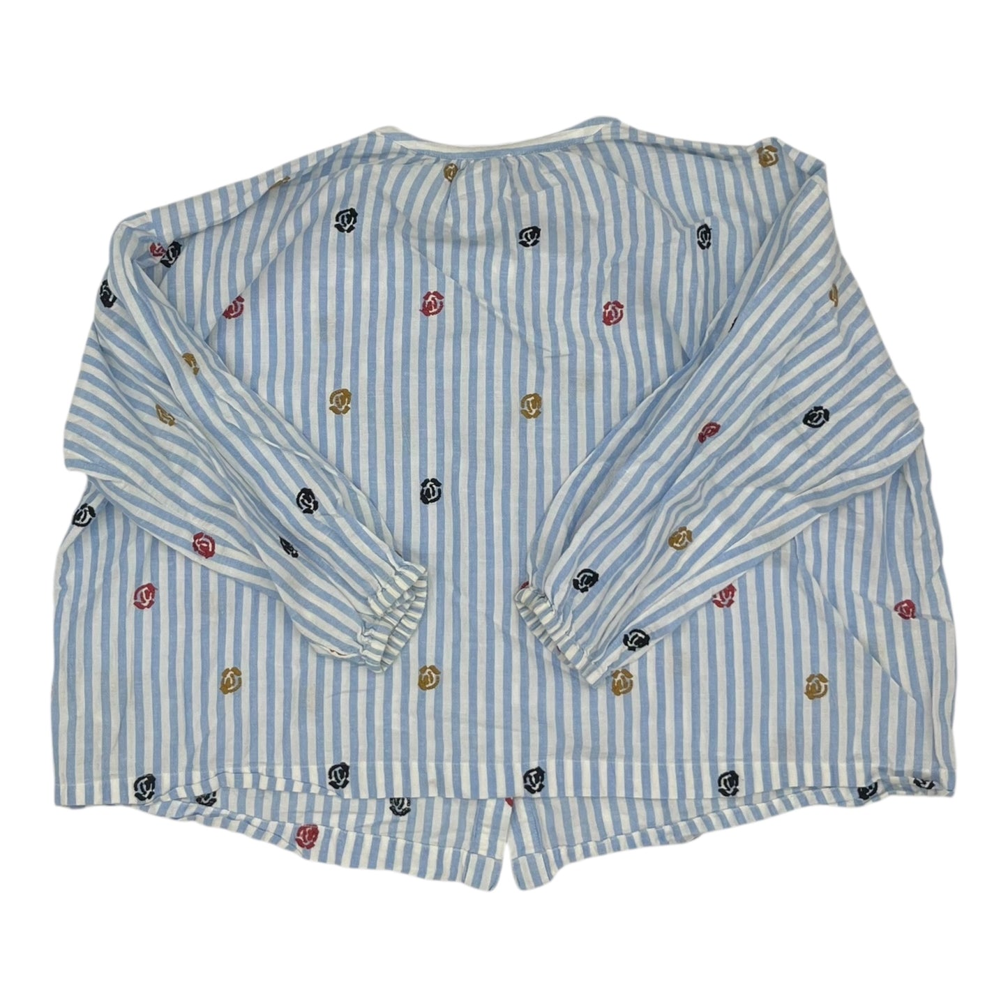 Top Ls By Akemi And Kin In Blue & White, Size:L