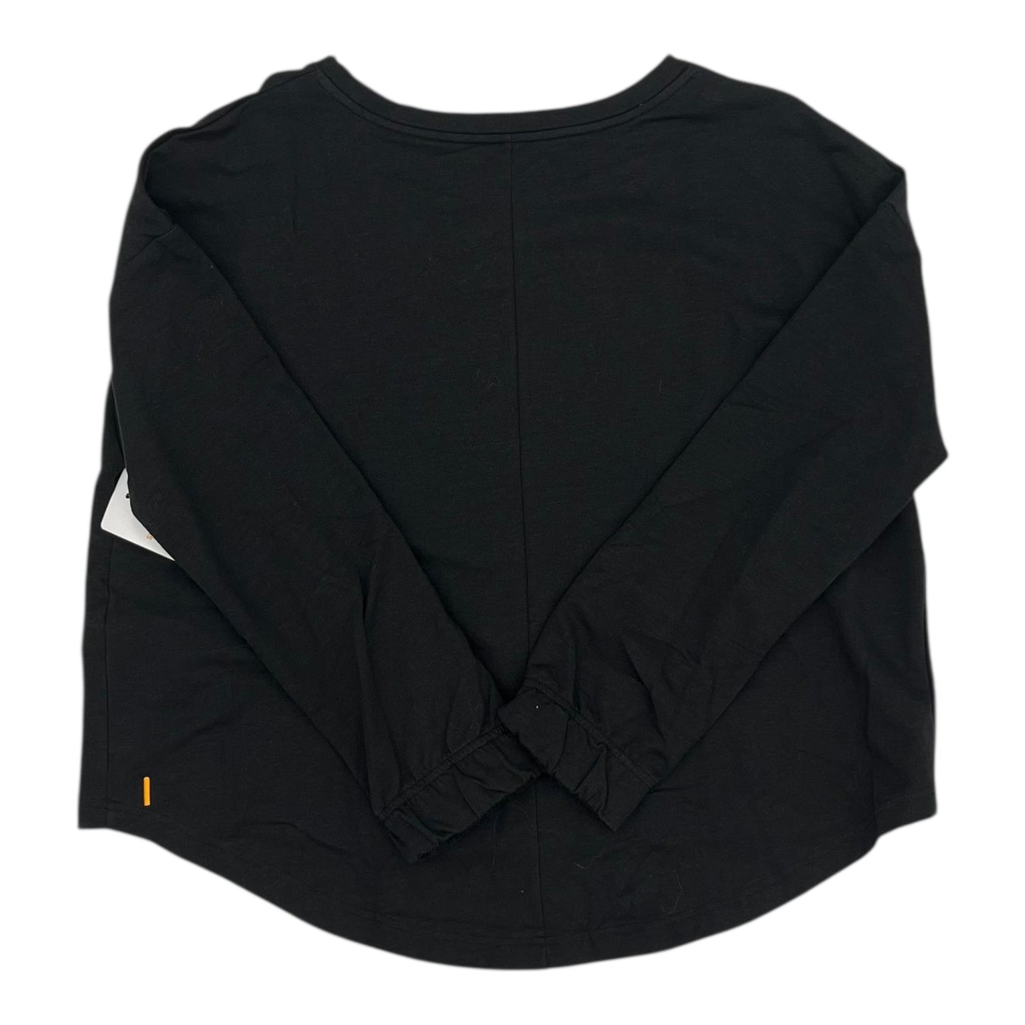 Athletic Top Ls Crewneck By Lucy In Black & White, Size:L