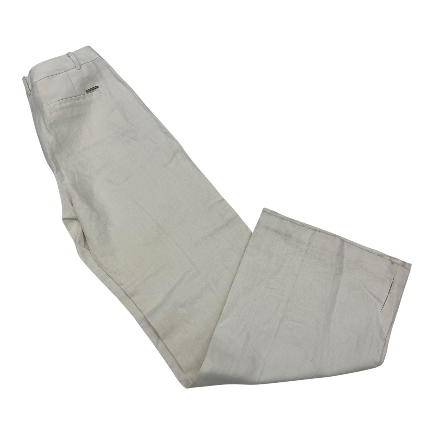 Pants Designer By Michael Kors In White, Size:10