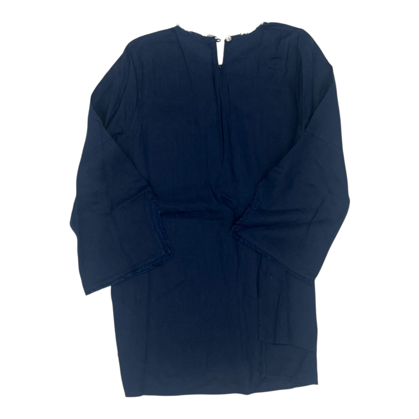 Blouse Ls By J. Jill In Blue, Size:S