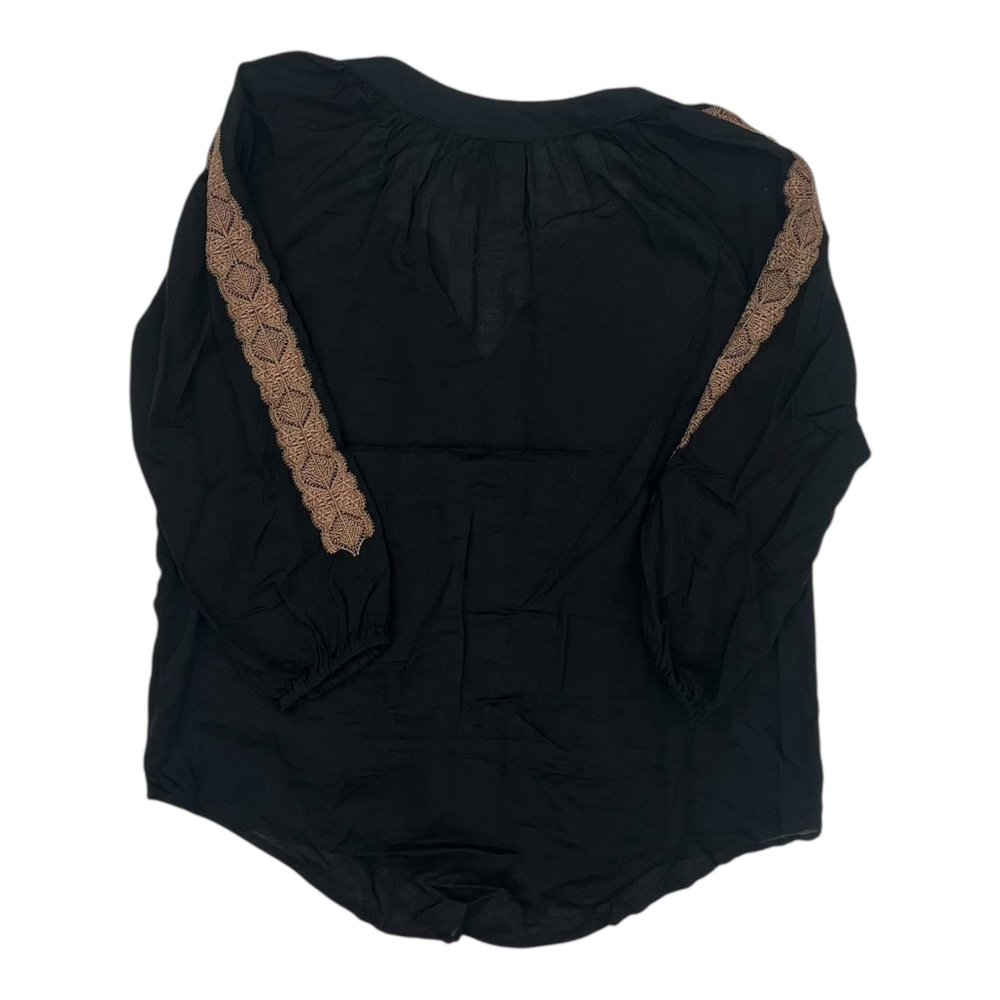 Top Ls By Angie In Black & Brown, Size:S