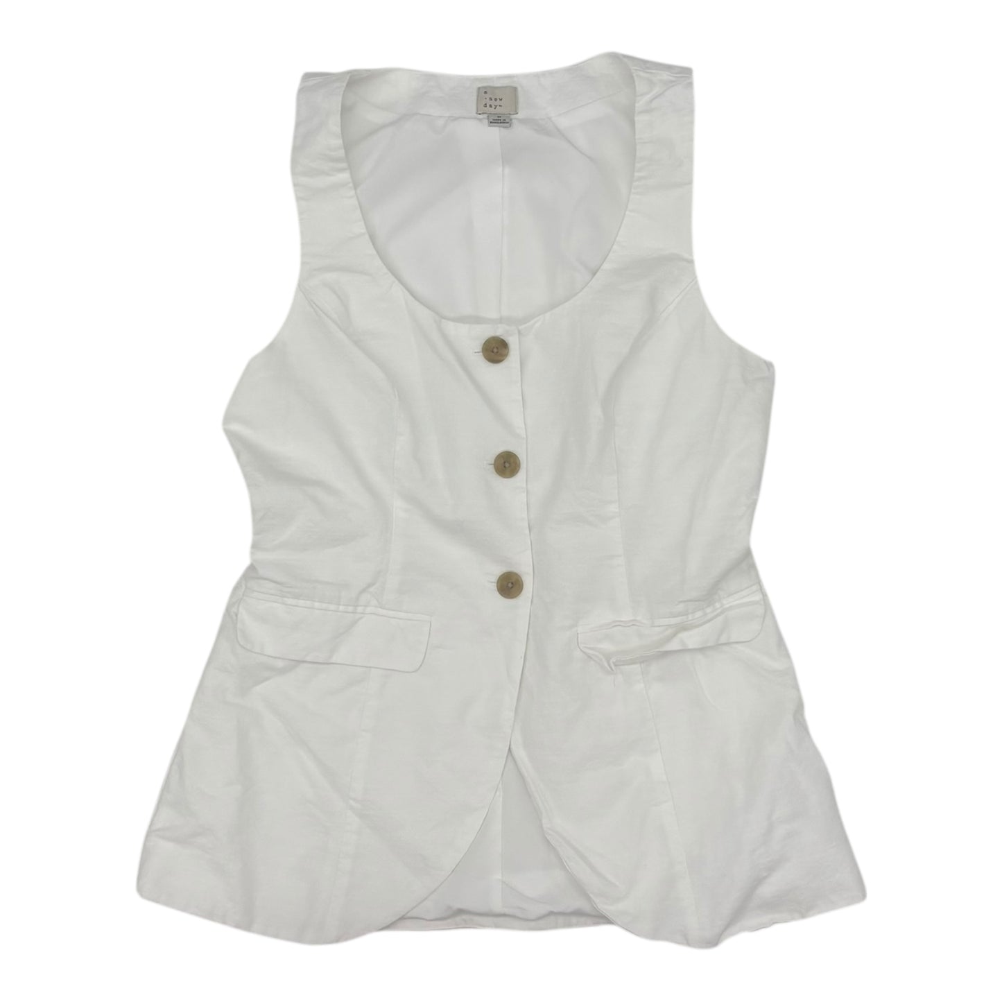 Vest Other By A New Day In White, Size:M