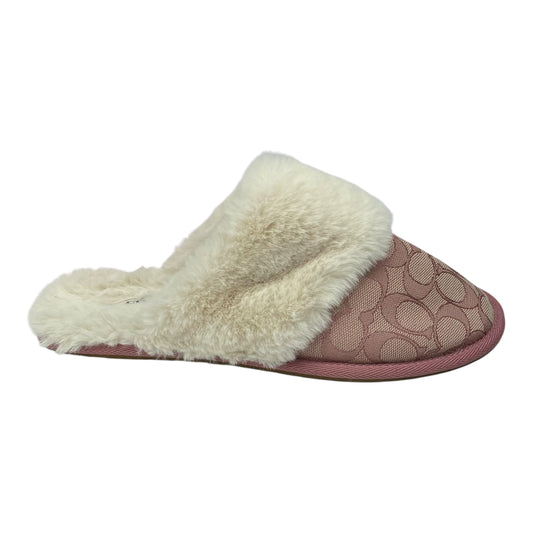 Shoes Designer By Coach In Pink, Size:9